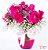 Luxuoso Arranjo de Rosas Pink - Imagem 1