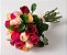 Luxuoso Buquê com 24 Rosas Coloridas - Imagem 3