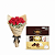Combo Magnífico: 12 Rosas de Paixão & Ferrero Collection - Imagem 1
