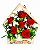 Arranjo Casa do Coração com 06 Rosas Vermelhas - Imagem 2