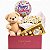 Kit Aniversário com Margarida, Urso, Ferrero Rocher & Balão - Imagem 3