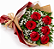 Buquê de 6 Rosas Vermelhas com Almofada “Eu te Amo” - Imagem 2