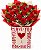 Buquê de 18 Rosas Vermelhas na Sacola “Love You” - Imagem 1