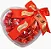 Arranjo de lírio com rosas Vermelhas e chocolate - Imagem 2