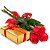Luxuosas Rosas Premium com Caixa de Chocolate - Imagem 2