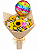 Buquê Mix de Flores & Balão Happy Birthday - Imagem 3