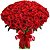 Mega Buquê de 100 Rosas Colombianas Vermelhas - Imagem 1