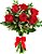 Buquê de 6 Rosas Vermelhas Colombianas - Imagem 1