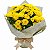 Mini Vaso de Margaridas Amarelas - Imagem 1