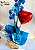 Orquídea Azul Com Balão de Coração - Imagem 1