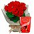 Begônia Vermelha ou Rosa com Lindt - Imagem 2