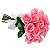 Buquê de 18 Rosas Cor de Rosa - Imagem 2