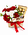 Sacolinha com Arranjo de Rosas e Ferrero Rocher - Imagem 3