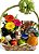 Cesta de Café da Manhã light Com Gerberas - Imagem 3