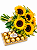 Buquê Flores do Sol & Ferrero Rocher 150g - Imagem 1