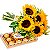 Buquê Flores do Sol  com Ferrero Rocher - Imagem 1