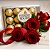 Trio de Rosas Premium Com Ferrero Rocher - Imagem 2