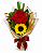 Duo de Girassol e Rosa Premium - Imagem 2