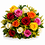 Buquê Tradicional de 12 rosas coloridas - Imagem 2