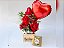 Trio de Rosas Premium  Com Chocolates  Ferrero Rocher - Imagem 3