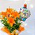 Lírio laranja Plantado com balão Happy-day - Imagem 3