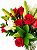 Intenso Amor – Buquê de Lírios e Rosas Vermelhas - Imagem 2