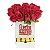 Box de Rosas Vermelhas "O melhor lugar do mundo é dentro do seu abraço" - Imagem 2
