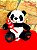 Urso Panda "I Love You" P - Imagem 2