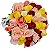 Buquê de 50 rosas coloridas – Emoções em Cada Tom - Imagem 3