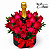 Luxuoso Box de Rosas Com Chandon - Imagem 2