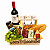 Luxuosa Cesta de Queijos & Vinho e Aperitivos - Imagem 2