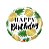 Balão metalizado Happy Birthday abacaxi G - Imagem 2