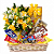Luxuoso Baú de Rosas Amarelas Com Chocolates - Imagem 3