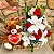 Admirável cesta com arranjo de lírios e rosas - Imagem 1