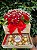 Luxuosa Box de Rosas com Ferrero Rocher. - Imagem 5