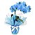 Luxuosa Orquidea Azul e Vinho Reservado - Imagem 2