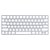 Teclado Magic Keyboard Apple para Mac, Bluetooth - MLA22BZ/A - Imagem 1