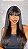 Peruca Cabelo Humano Miolo Silk top Franja - Imagem 3