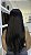 Lace Front Fibra Premium Gogo Girl GL 100 Preta - Imagem 3