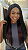Lace Front Fibra Premium Gogo Girl GL 100 Mechas Marsala - Imagem 3