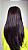 Lace Front Fibra Premium Gogo Girl GL 100 Cor Marsala mecha - Imagem 4