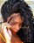 Peruca lace front cabelo humano cacheado Paola baby Hair - Imagem 3