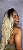 Peruca lace front BIO FIBRA BRENDA loira - Imagem 2