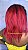 Peruca lace front cabelo humano ombre vermelha LH19 - Imagem 6