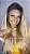 Peruca lace front cabelo humano ombre loiro Tayla - Imagem 2