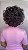 Peruca cabelo humano Natty cacheada - Imagem 7