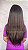 Peruca Lace Front cabelo humano Yaki 85 - Imagem 8