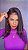 Peruca silk lace cabelo humano liso 83 - Imagem 3