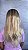 Peruca lace front cabelo humano ombre loiro claro 234 - Imagem 9