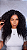 Peruca Cabelo Humano Fake Scalp Cachos Afro Couro Cabeludo Perfeito 50cm - Imagem 1